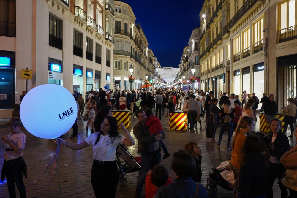 La Noche en Blanco de Málaga de 2019, en imágenes