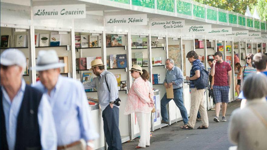 Firmas en la feria del libro