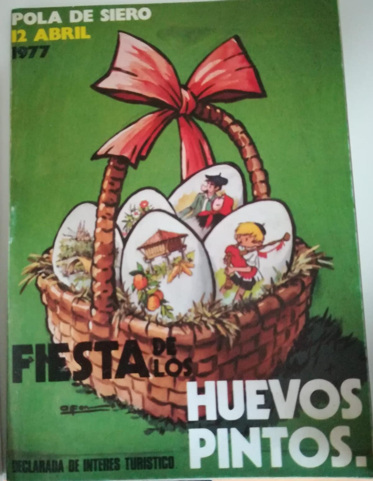 Los carteles de Güevos Pintos: así se dibujó la tradición polesa a lo largo de los años Los carteles de Güevos Pintos: así se dibujó la tradición polesa a lo largo de los años