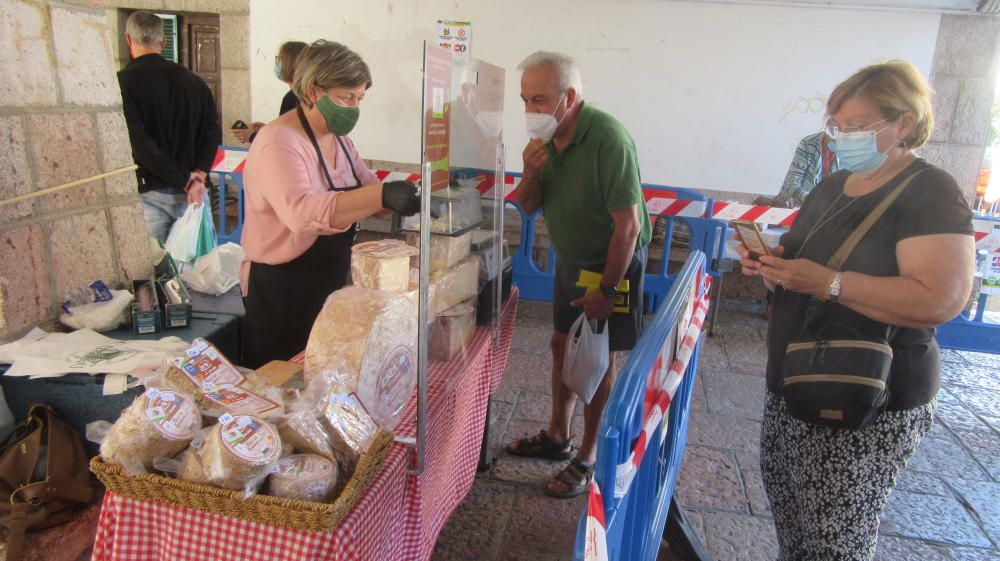 Ambiente en "la plaza" de Cangas de Onís.