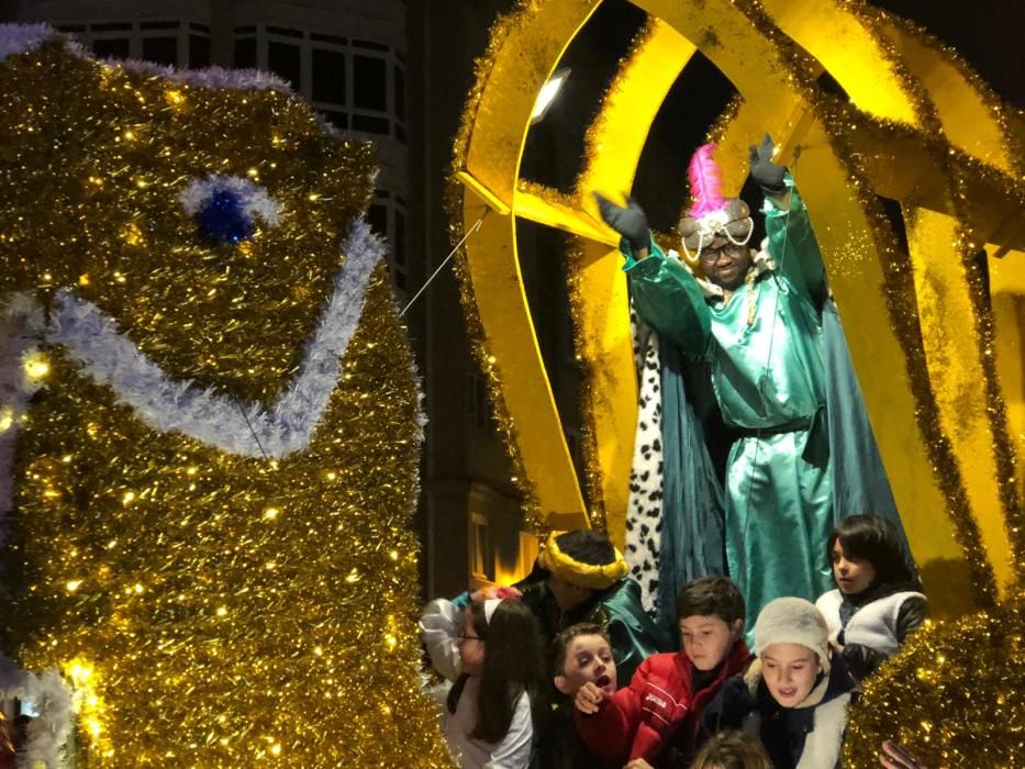 Cabalgata de los Reyes Magos en Sada