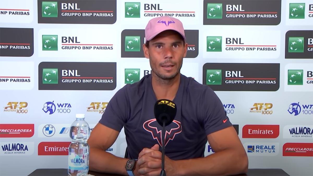 Nadal: "Roma es uno de los sitios más importantes de mi carrera"