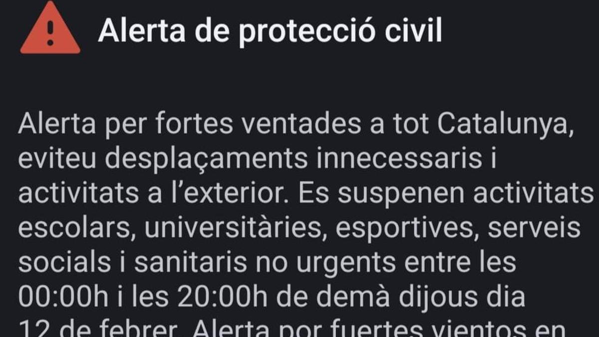 Estem avisats