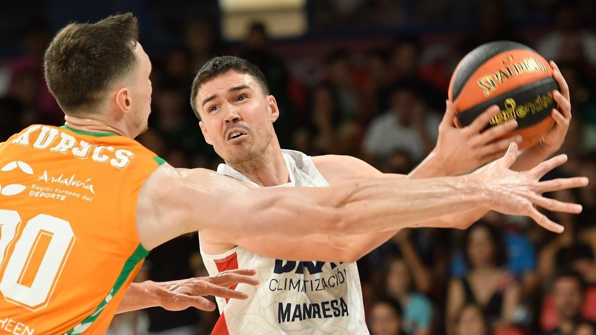 Pérez, durante el encuentro ante el Betis