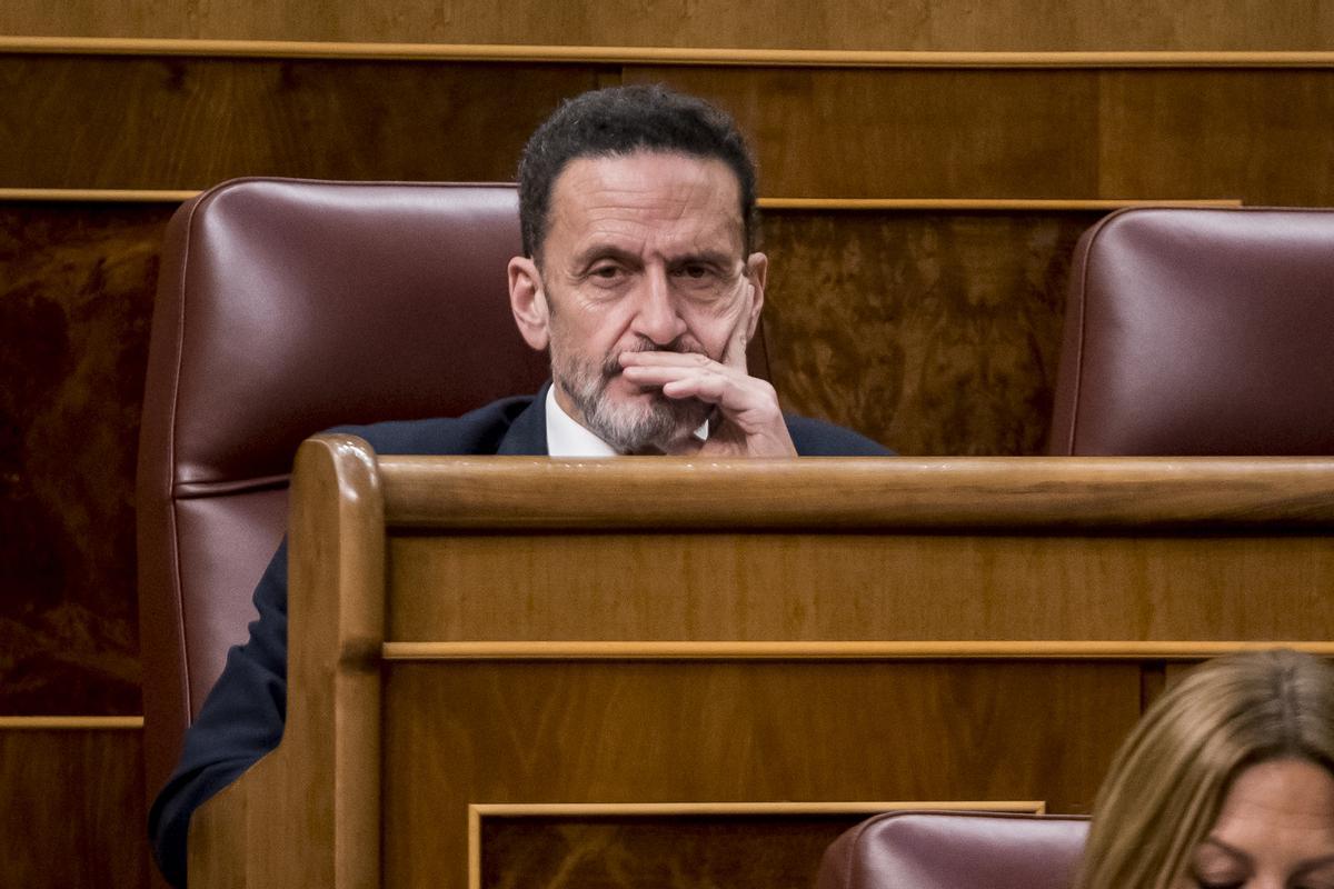 El diputado de Ciudadanos Edmundo Bal, durante una sesión plenaria en el Congreso de los Diputados.