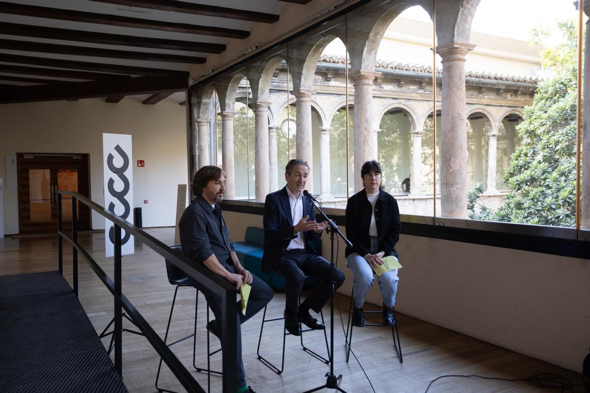 José Campos, Nicolás Bugeda y Roser Colomar.