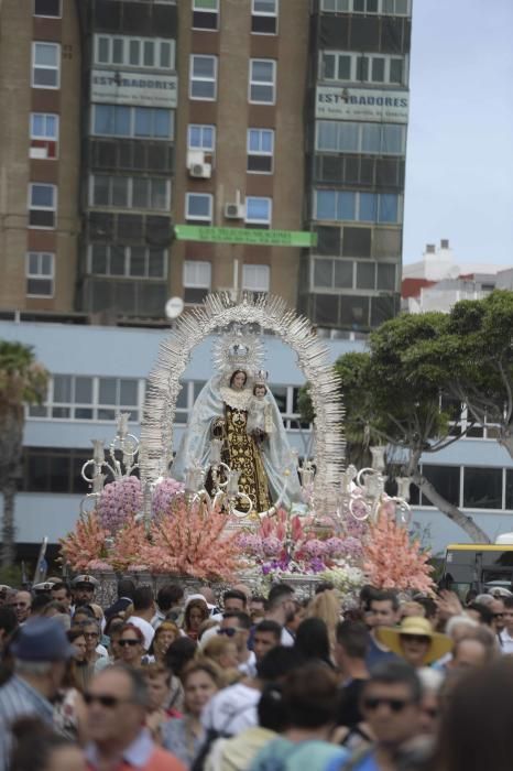 Procesión marítima de la Virgen del Carmen