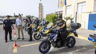 La Policía Local de Torrevieja intenta reactivar el servicio de patrulla con motos tras renovar la flota