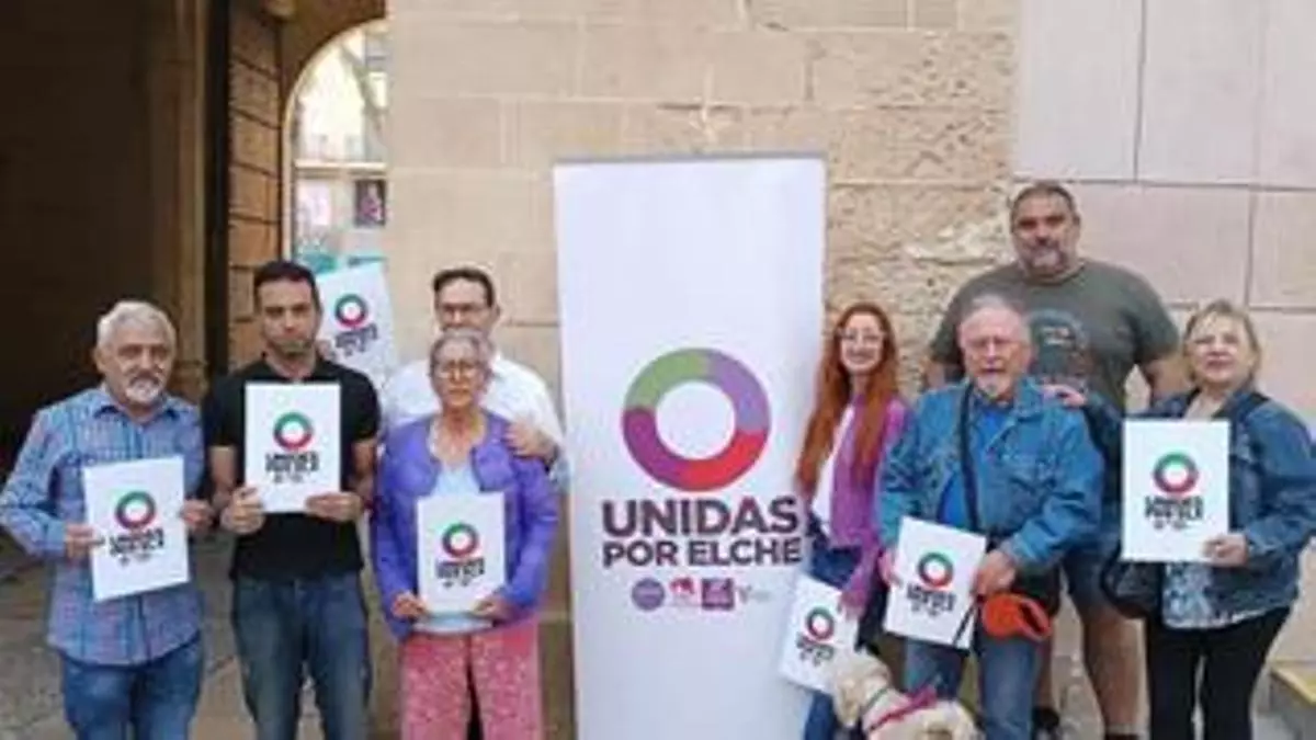 "Unidas por Elche": la coalición de izquierda que marca distancias con PSOE y Compromís