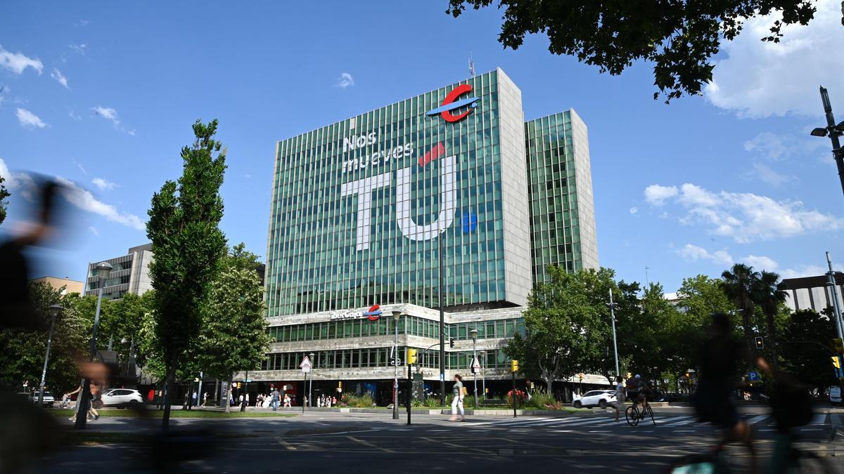 Sede de Ibercaja en Zaragoza, en una imagen de archivo.