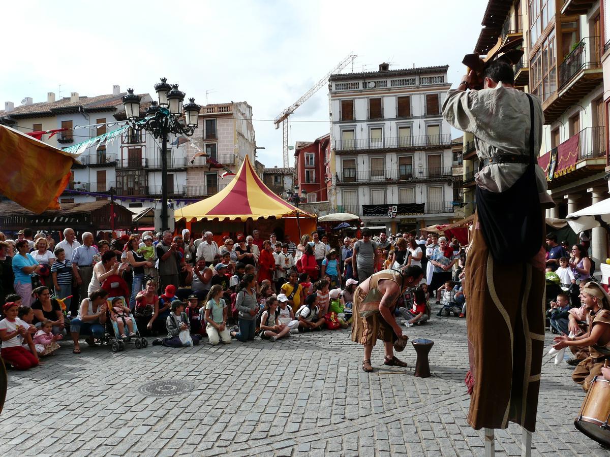 Durante todo el fin de semana se suceden los actos y representaciones a pie de calle.