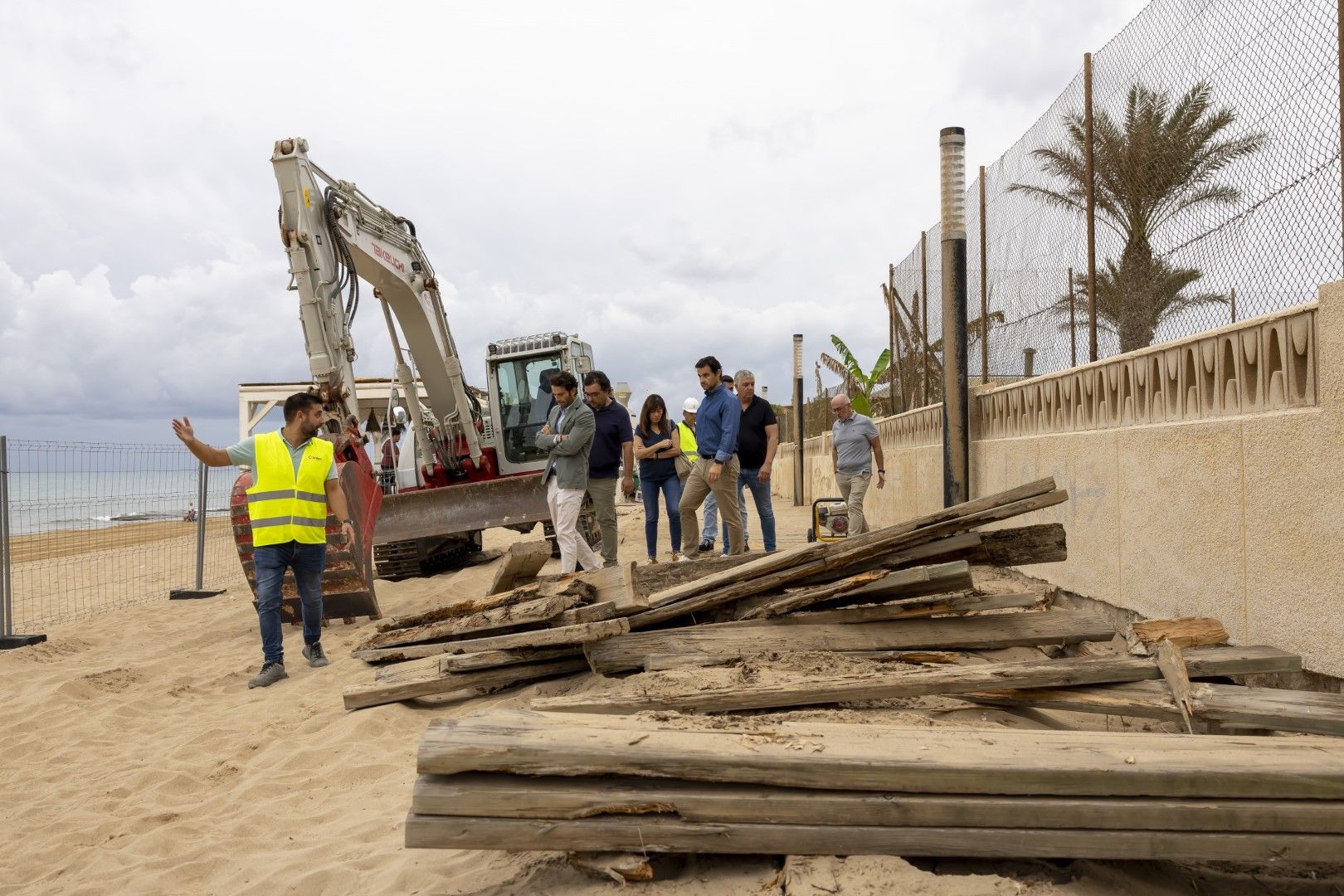 Inicio de las obras de renovación de la senda peatonal de La Mata con un presupuesto de casi 4 millones de euros