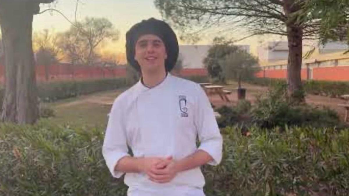 Luís María Casado González, finalista del  XIV Premio promesas de la alta cocina de Le Cordon Bleu Madrid.