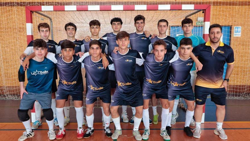 Equipo juvenil de La Salle San Ildefonso de fútbol sala