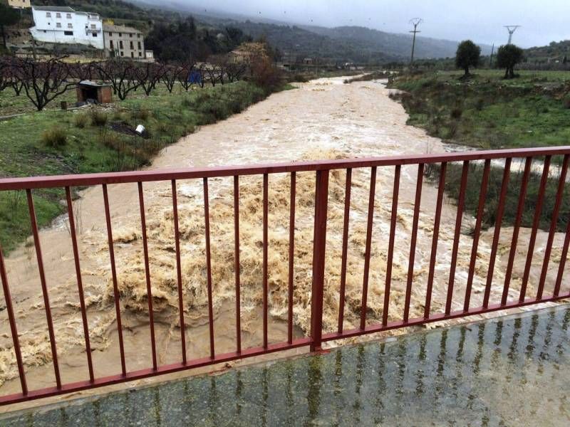 Nueva crecida de los ríos en Aragón