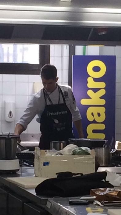 Dailos Perdomo logra el tercer premio en el Certamen de Gastronomía de Canarias