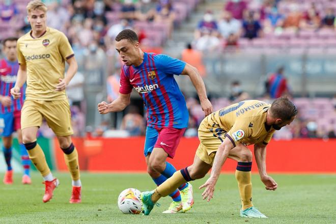 Las mejores imágenes del Barça - Levante: Ansu Fati, Depay, de Jong, Gavi, Nico...