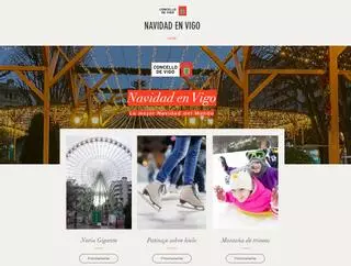 La Navidad en Vigo estrena web y redes sociales con polémica