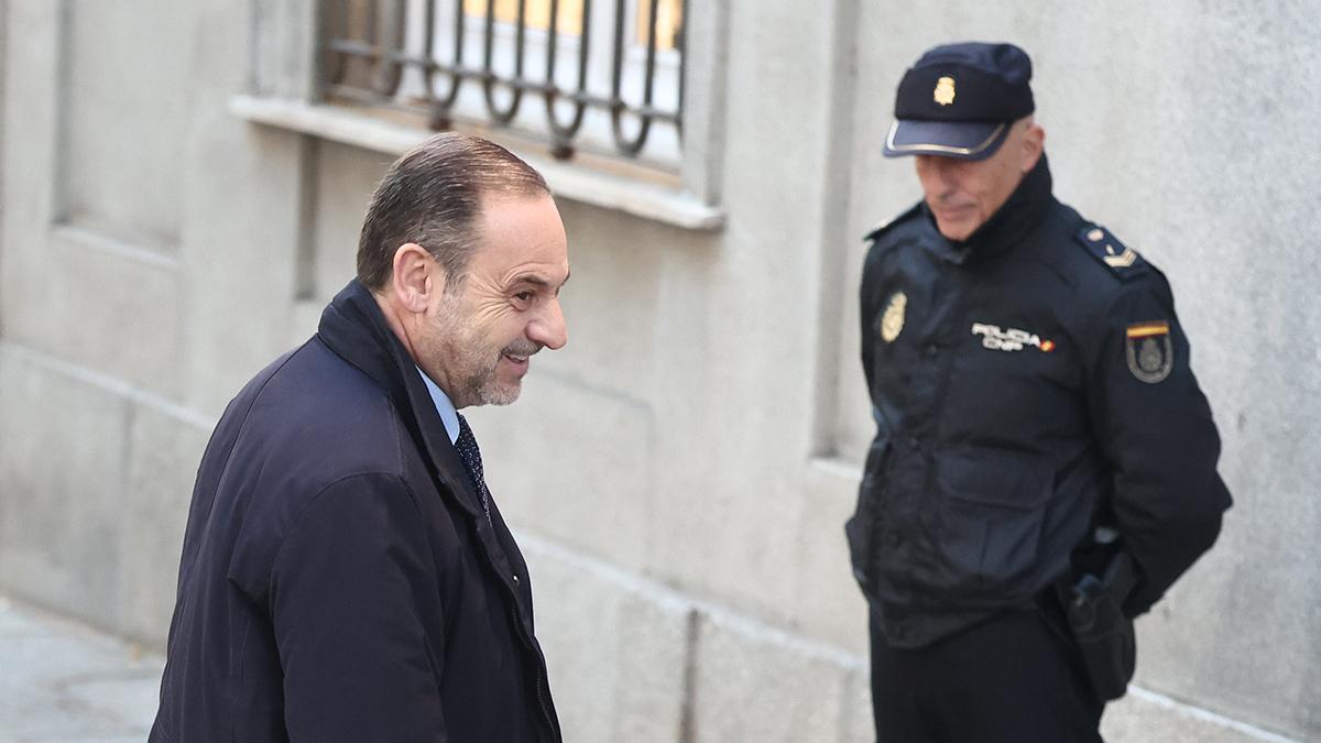 José Luis Ábalos llega al Tribunal Supremo