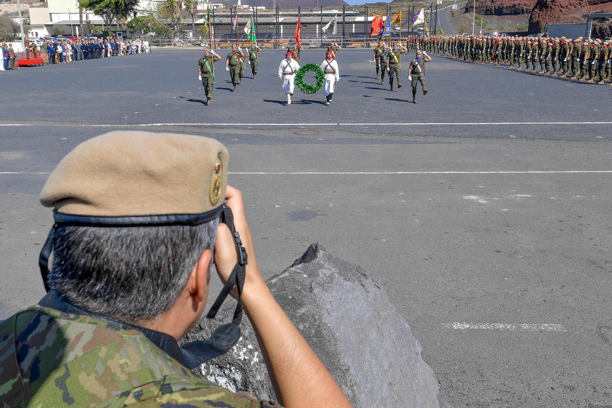 La brigada Canarias XVI celebra su decimosexto aniversario en la Base General Alemán Ramírez