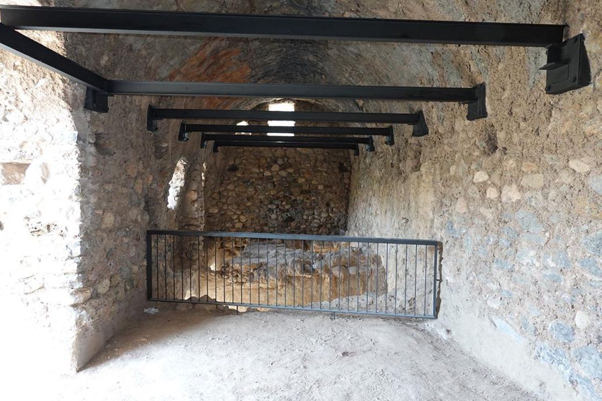 Interior del Moli dels Moros, en Altea.