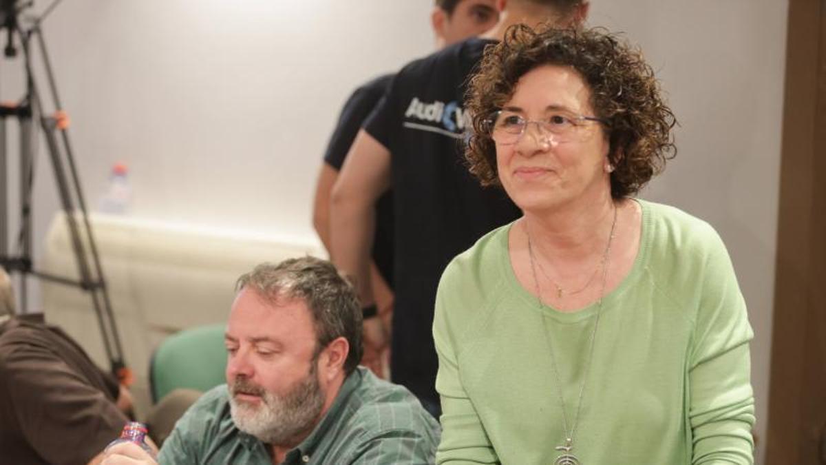 La portavoz de Units per Carcaixent, Ana Calatayud, en un pleno reciente.