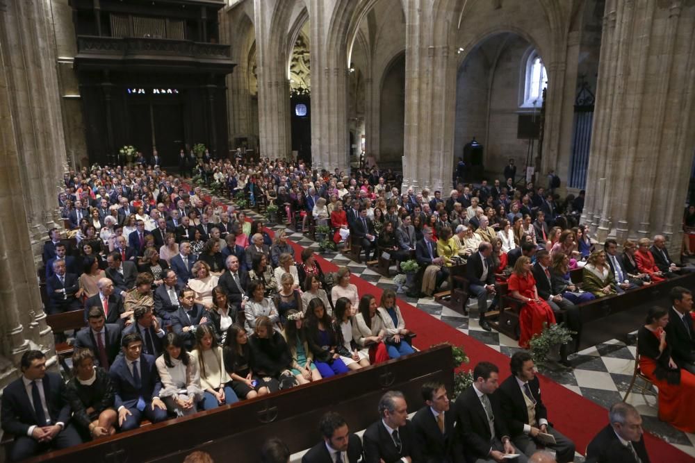 Boda de Luis Fernández Vega Cueto y Cristina Fernández Fernández