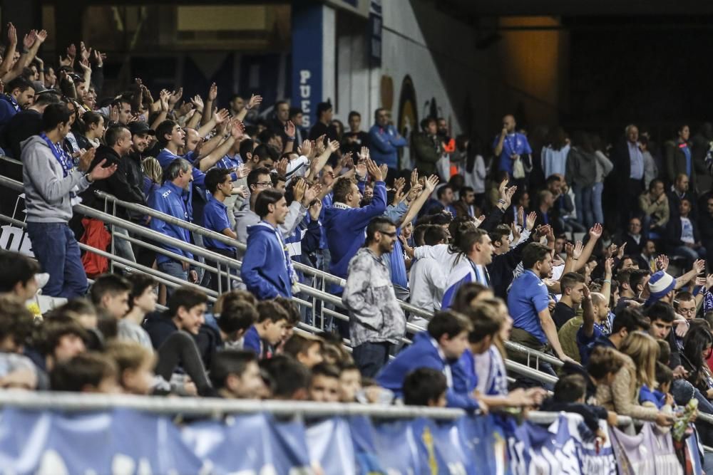 Real Oviedo - Tenerife, en imágenes