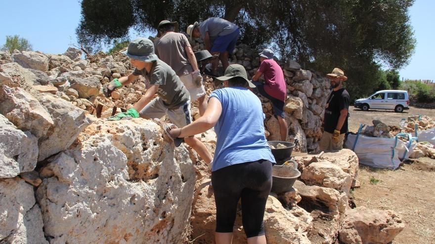 Arqueología: La restauración centra la campaña en el yacimiento de ses Talaies de Can Jordi de Santanyí