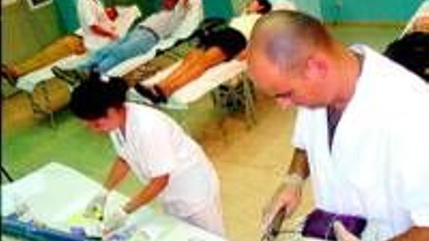 Jornada de captacion de donacionesde sangre en valencia de alcantara