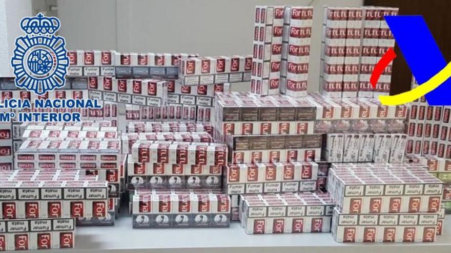 Intervienen más de 1.700 cajetillas de tabaco de contrabando en Córdoba