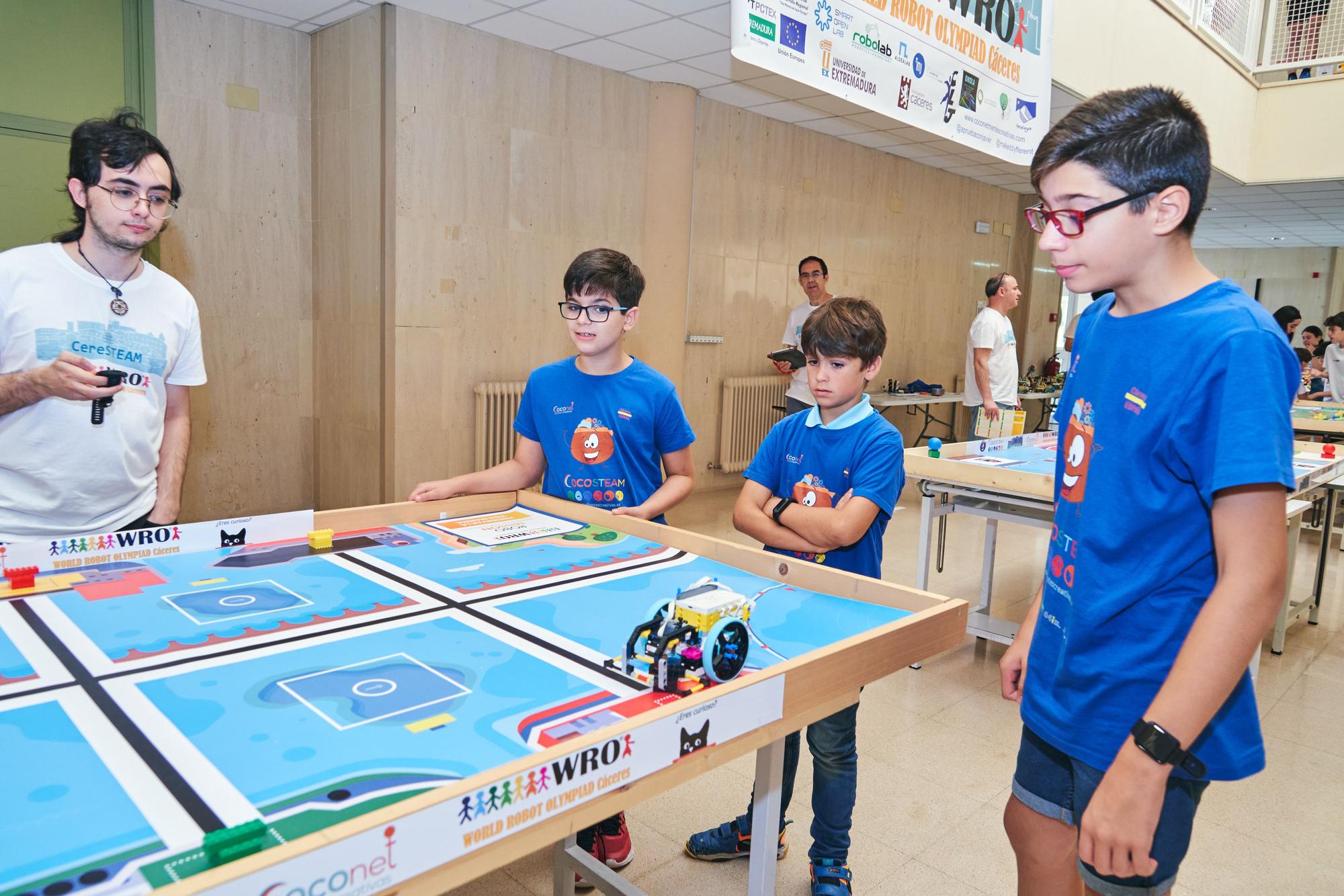 Fotogalería | Cáceres acoge el torneo de robots 'Ceresteam. World Robot Olympiad'