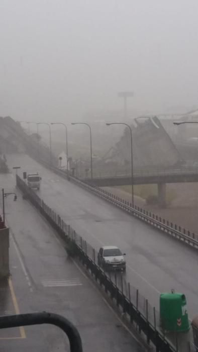 Es desploma un viaducte d'una autopista a Gènova