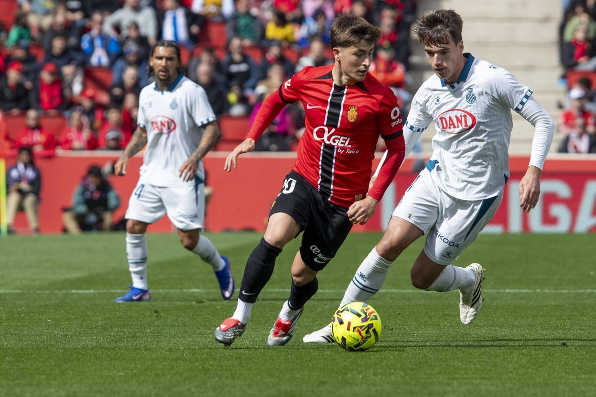El partido del Mallorca contra el Espanyol en imágenes