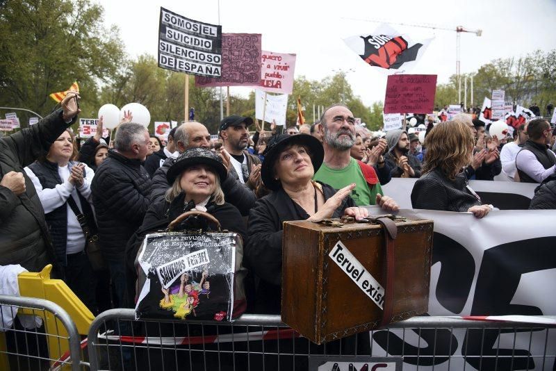 Manifestación 'Revuelta de la España vaciada' en Madrid