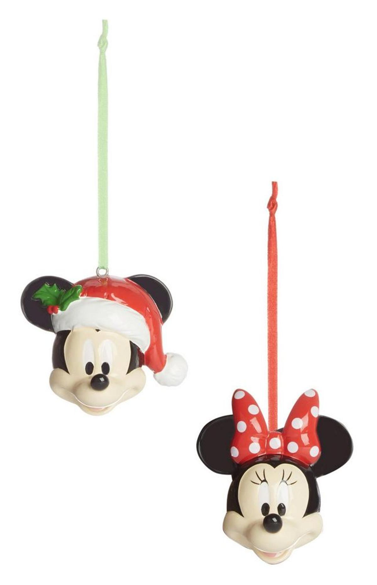 Bolas de Navidad de Mickey y Minnie Mouse