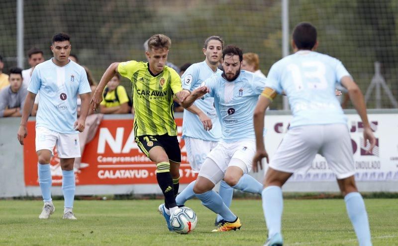 Partido amistoso entre el Real Zaragoza y el C.D. Brea