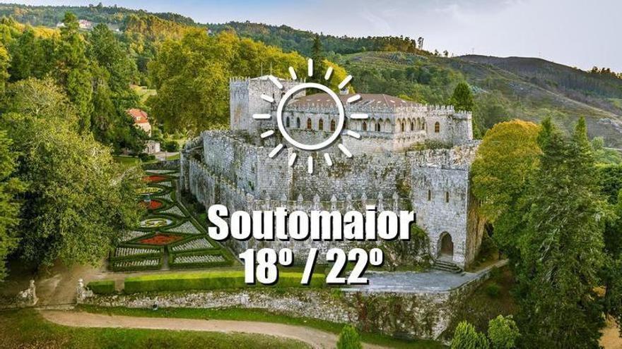 El tiempo en Soutomaior: previsión meteorológica para hoy, miércoles 15 de julio