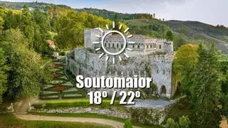El tiempo en Soutomaior: previsión meteorológica para hoy, miércoles 15 de julio