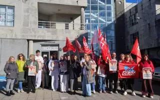 La huelga sanitaria llama a más de 300 profesionales de O Salnés