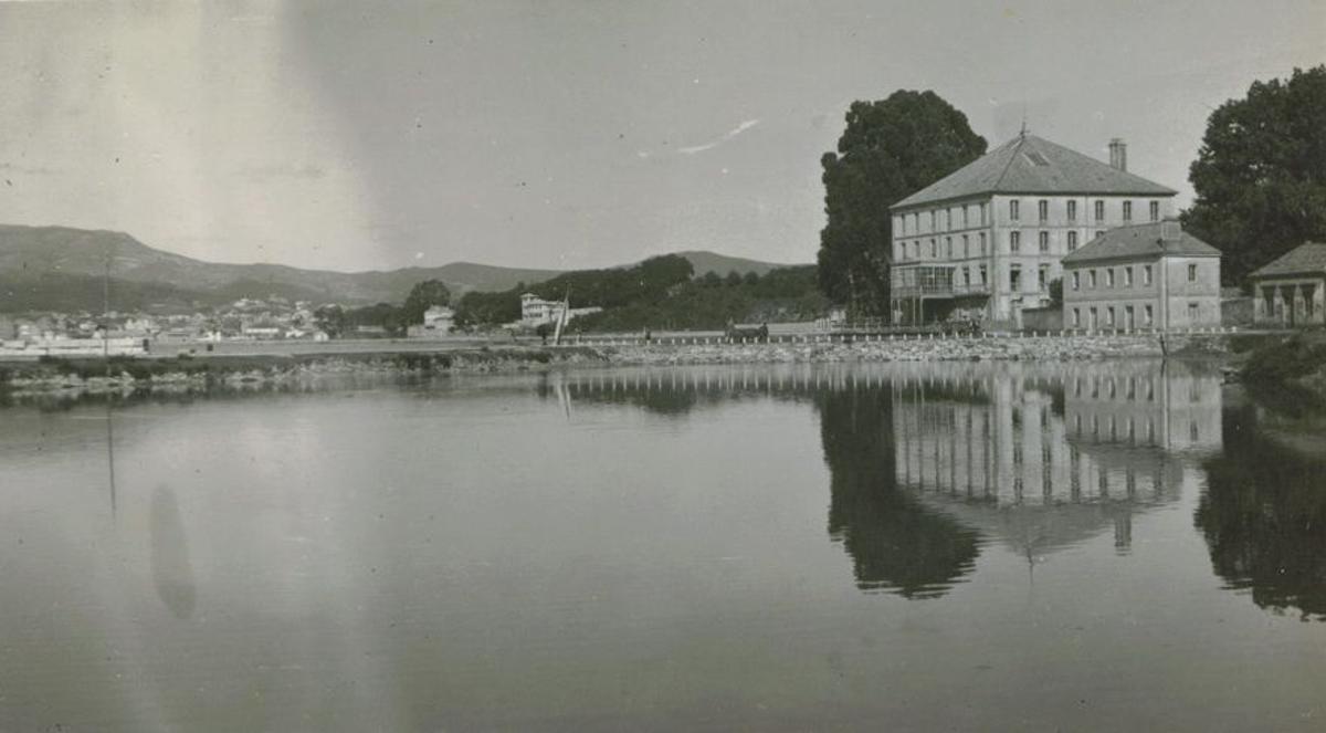 El palacete de los Duques de Terranova, en sus años de esplendor a inicios del siglo XX