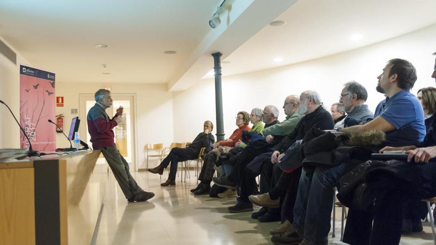 Xerrada sobre neurociència a càrrec d&#039;Ignacio Morgado als Pessics de Saviesa del 2017.