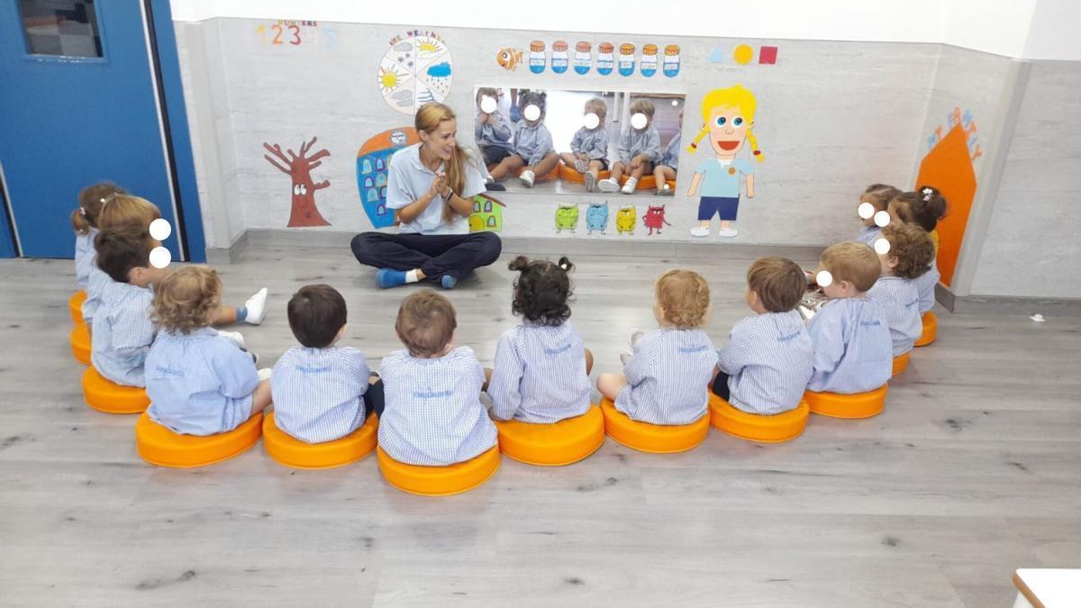 Fotografía de archivo del aula de una escuela infantil en Andalucía.