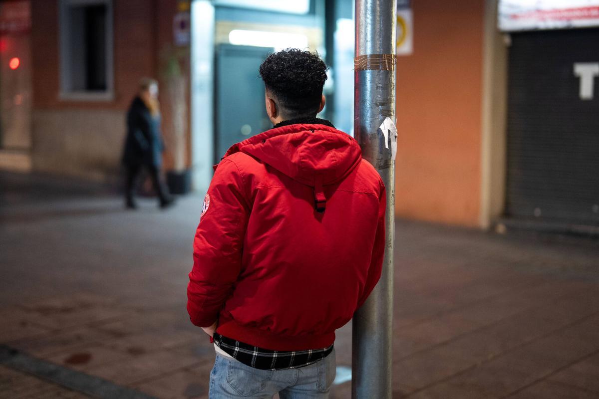 Mahmoud, migrante que se presentará a la regularización anunciada por el Gobierno.