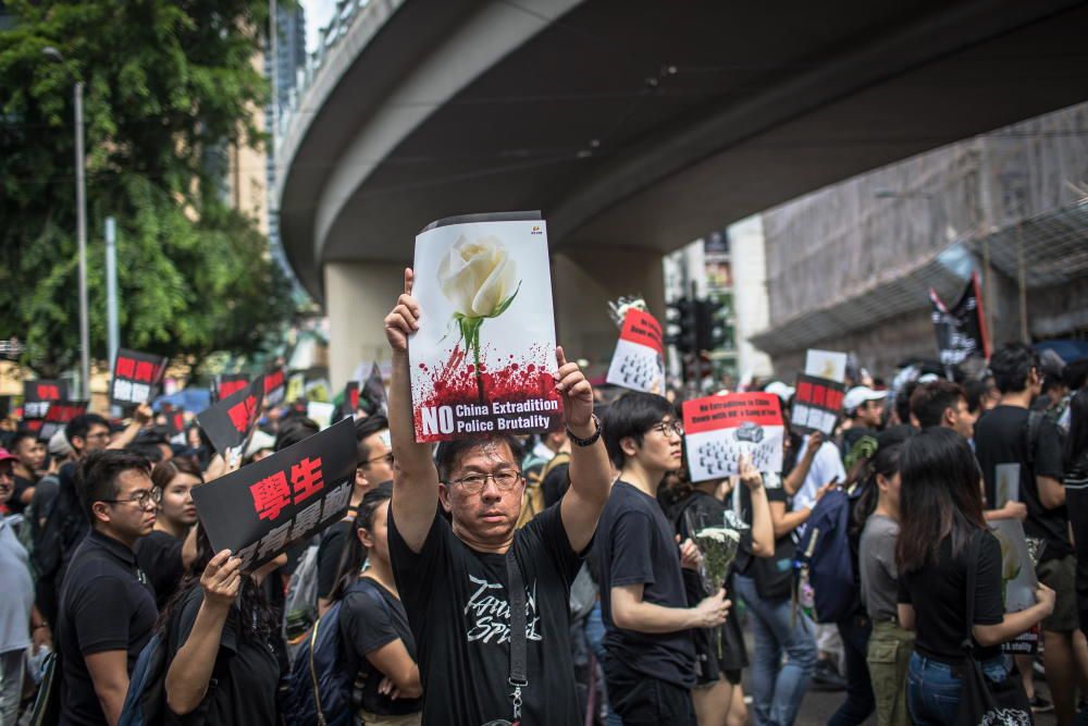 Protestas en Hong Kong por la ley de extradición