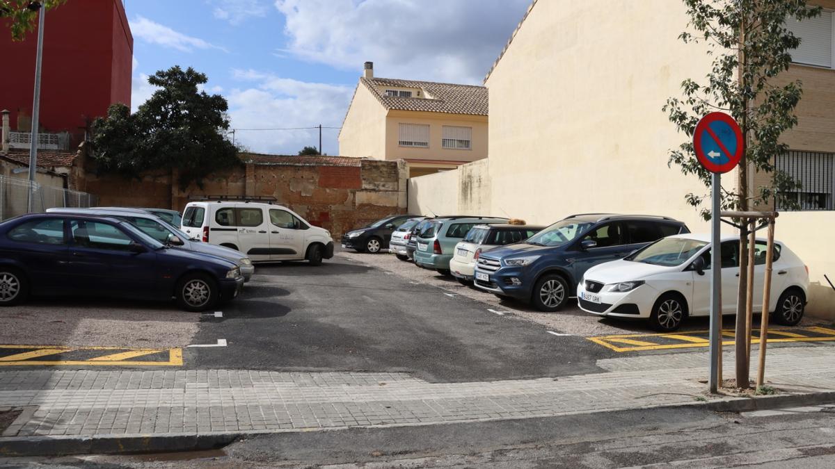 Uno de los parkings habilitados en Torrent por el plan FICUS