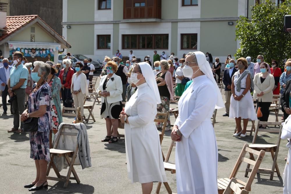 La Guía celebra su misa por la patrona