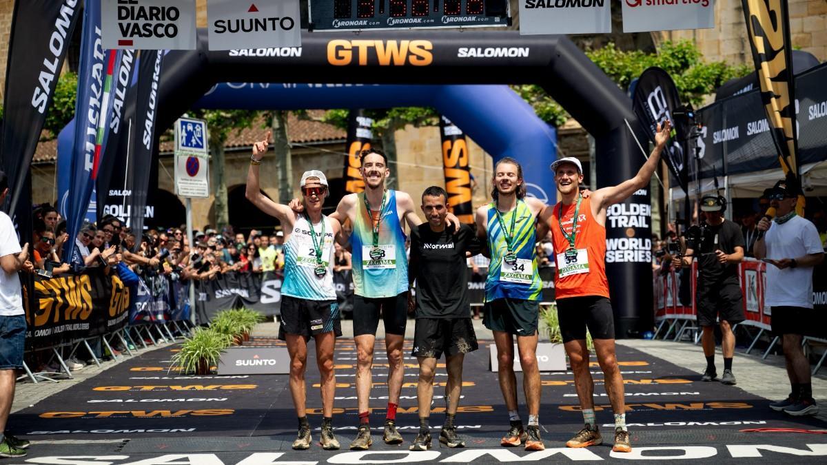 El 'top 5' masculino de la Zegama 2025