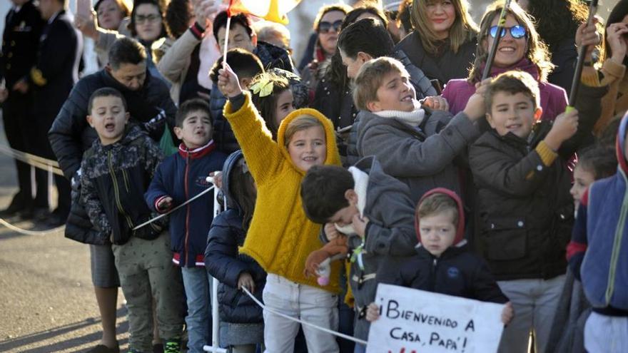 Regresa el Infanta Cristina por Navidad al puerto de Cartagena