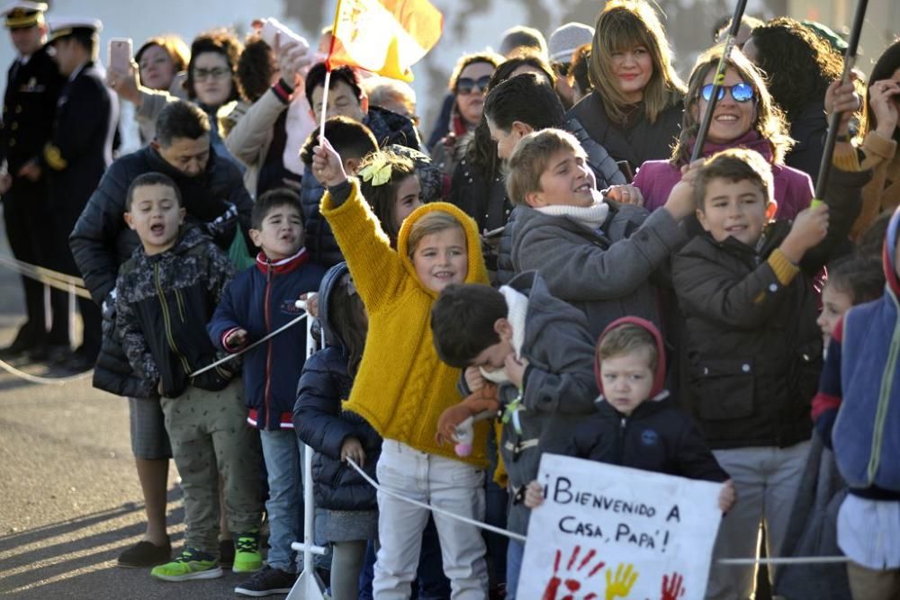 Los militares regresan a casa por Navidad